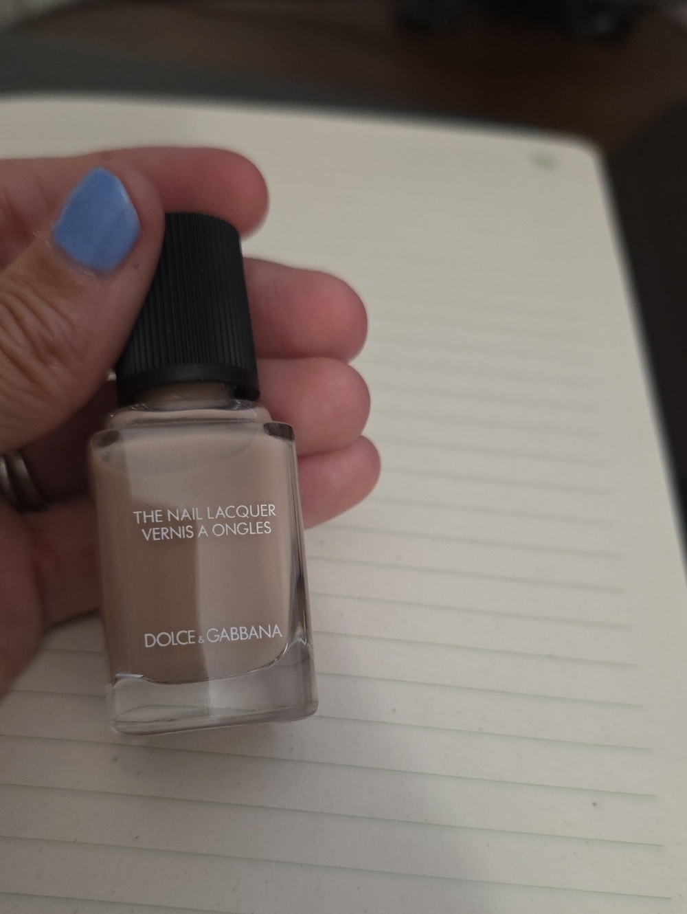 Dolce & Gabbana Beige Cream Nail Polish - Color Is "Perfection"